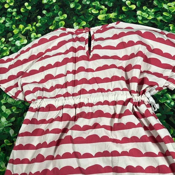 Hanna Andersson Wanna Play Tunic Dress size 120 size 6/7 pink white - Picture 14 of 14